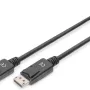 Cable Digitus, Black (AK-340100-030-S)
