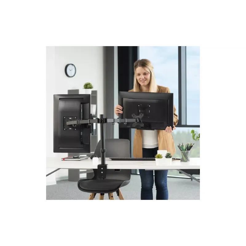 Monitorállvány Hama, Black (00118491)
