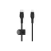 Kabel za polnjenje in sinhronizacijo Belkin USB-C - Lightning, Black (CAA011BT1MBK)