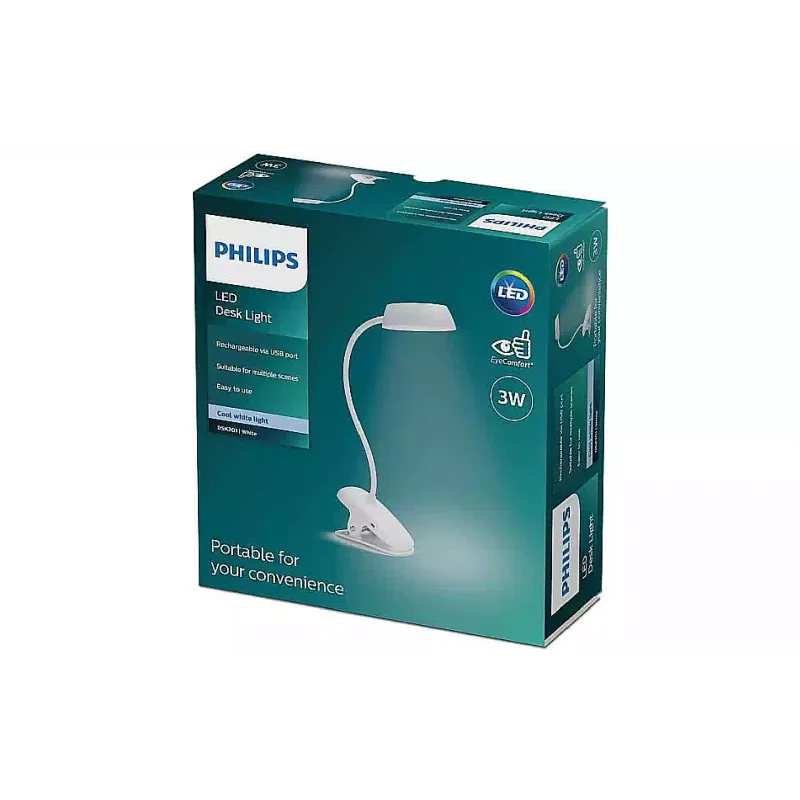 Lámpara de mesa Philips 1200 mAh, White (929003179707)