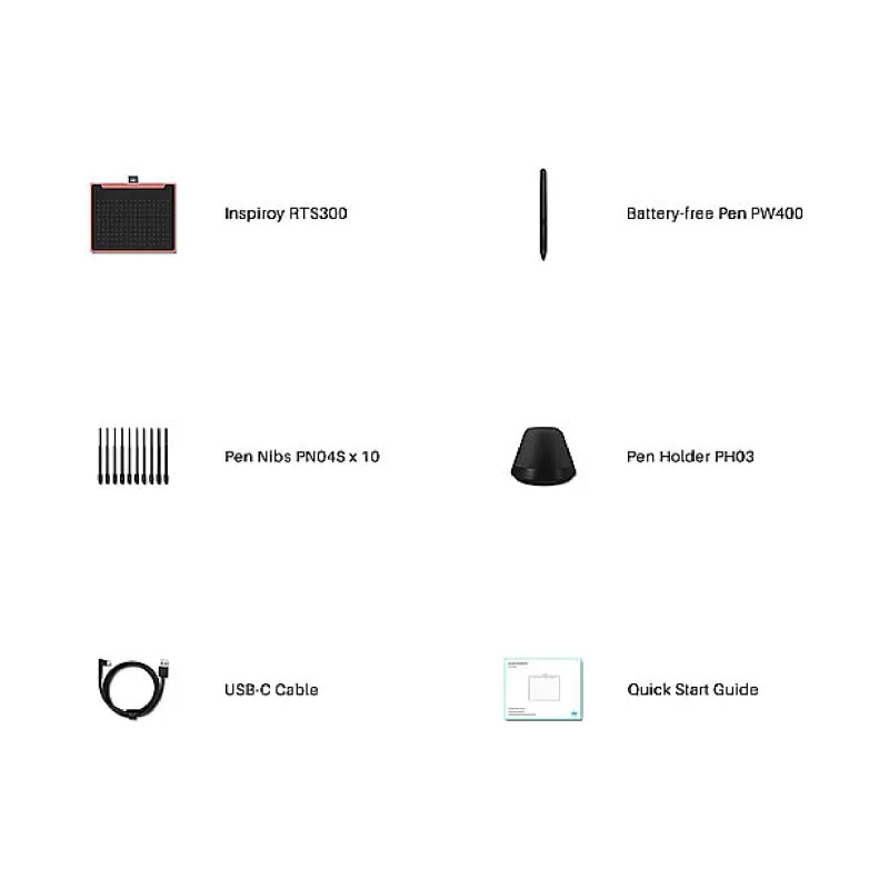 Планшет Huion  Black (RTS-300)