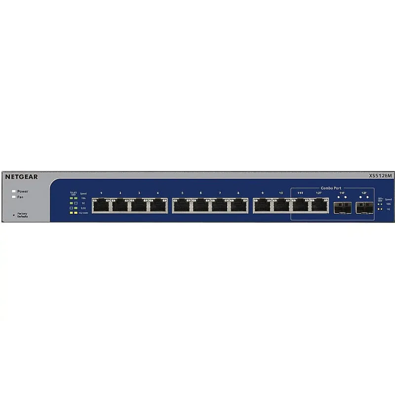 يُحوّل Netgear XS512EM (XS512EM-100EUS)