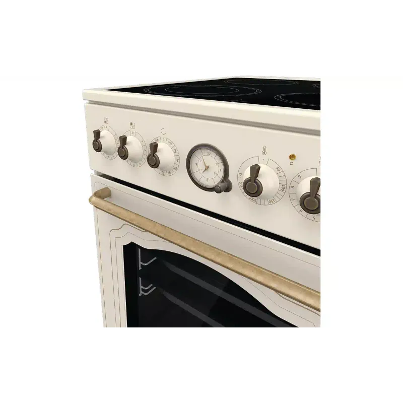 Плита склокерамічна Gorenje (GECS5B70CLI), склокерамічна, 70 л, 50 х 60 см, Beige