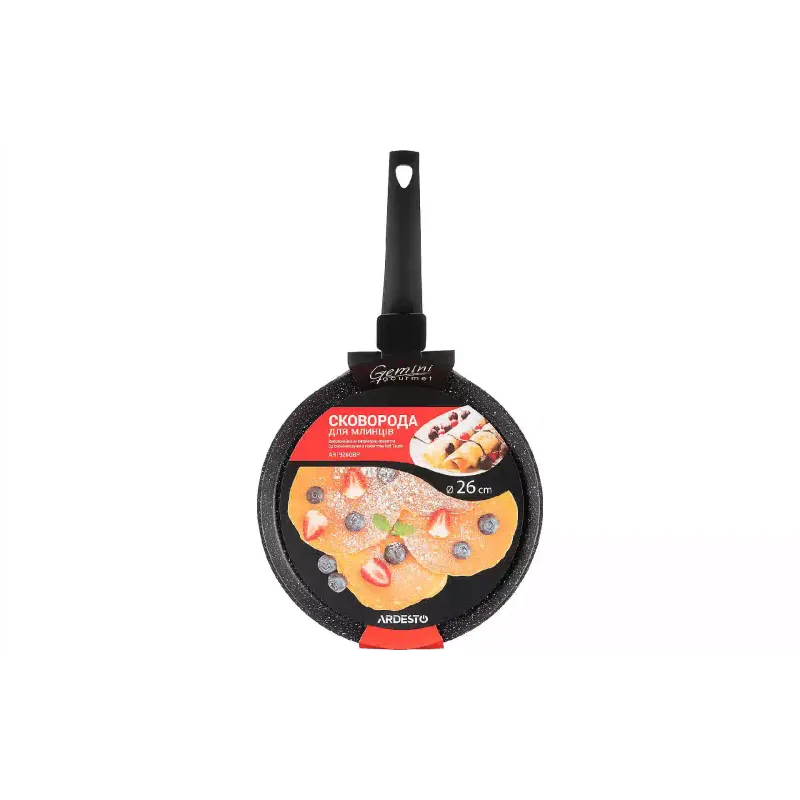 مقلاة الفطائر Ardesto Gemini Gourmet, Black (AR1926GBP)