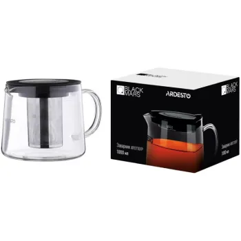 Bule de chá Ardesto Black Mars, Black (AR0710FP)