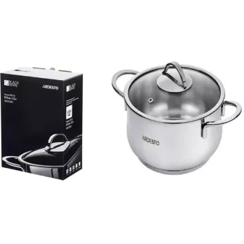 Κατσαρόλα με καπάκι Ardesto Black Mars (AR0723S)