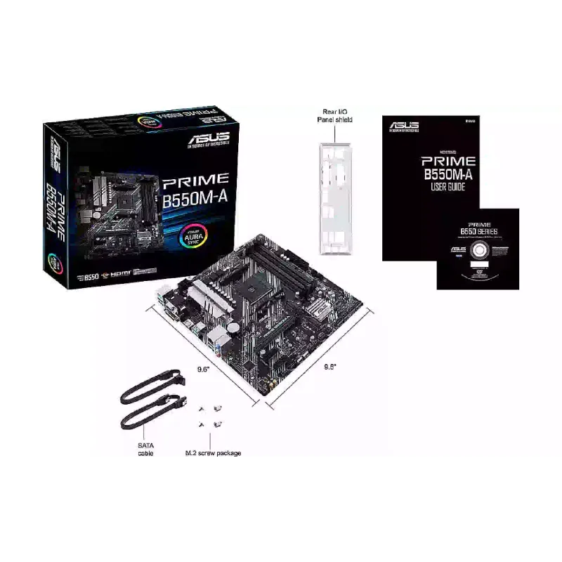 اللوحة الأم Asus Prime B550M-A (90MB14I0-M0EAY0)