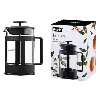 Френч-прес Ardesto Fresh, Black (AR1008BLF)