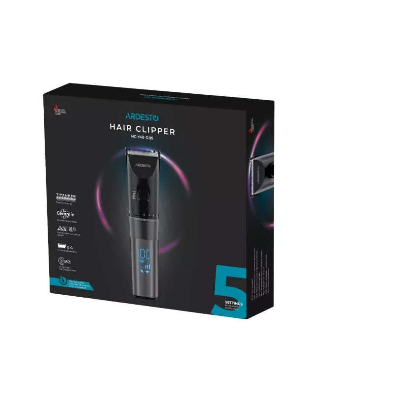 Κουρευτική μηχανή Ardesto, Black (HC-Y40-DBS)