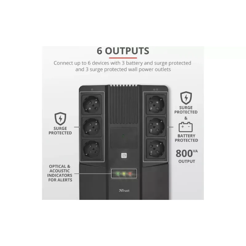 Αδιάλειπτη παροχή ρεύματος Trust (23326_TRUST)