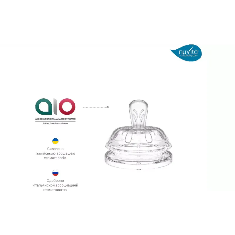 زجاجة الرضاعة Nuvita (NV6051BIANCO)