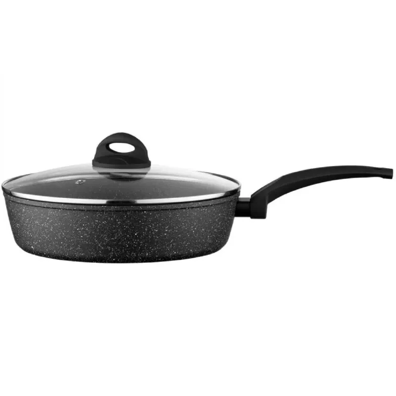 Globoka ponev s pokrovom Ardesto Gemini Gourmet Viareggio, Black (AR1928GDL)