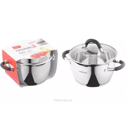 Каструля з кришкою Ardesto Gemini Livorno (AR1932GS)