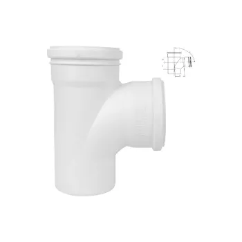 Tee Rehau Raupiano Plus, White (100258001)