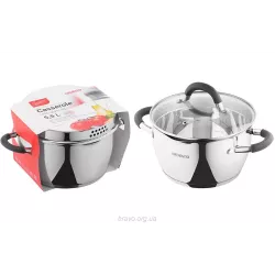 Каструля з кришкою Ardesto Gemini Livorno (AR1955GS)