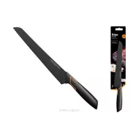 Bread knife Fiskars Edge, Black (1003093)