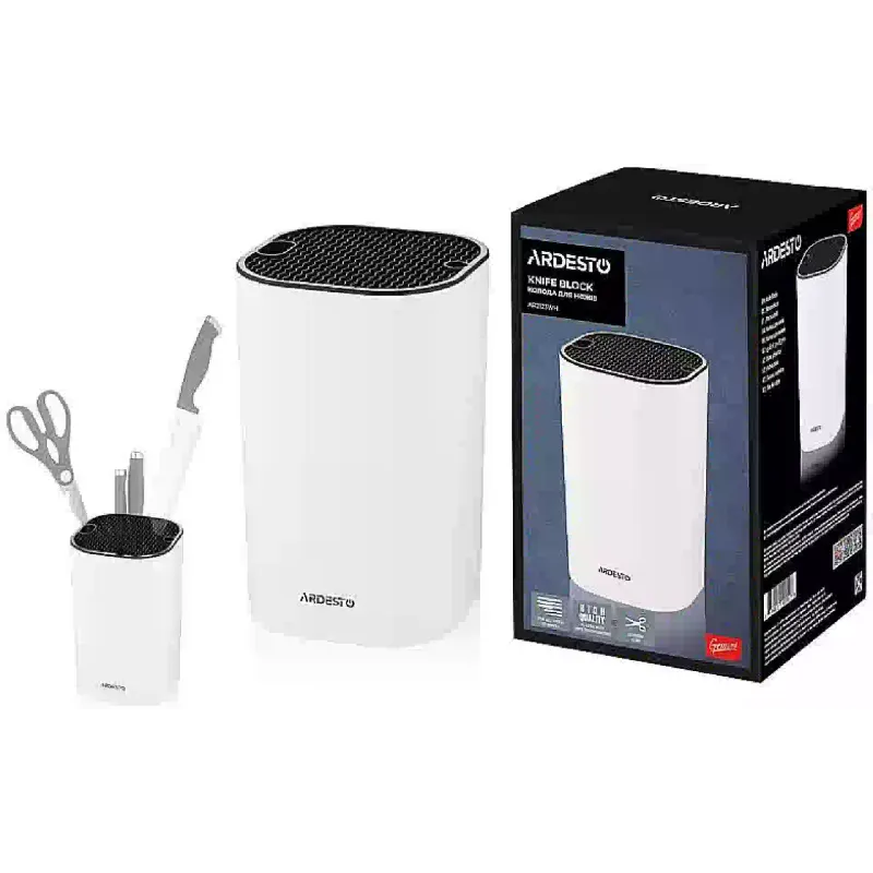 Блок за ножове Ardesto Gemini, White (AR2123WH)