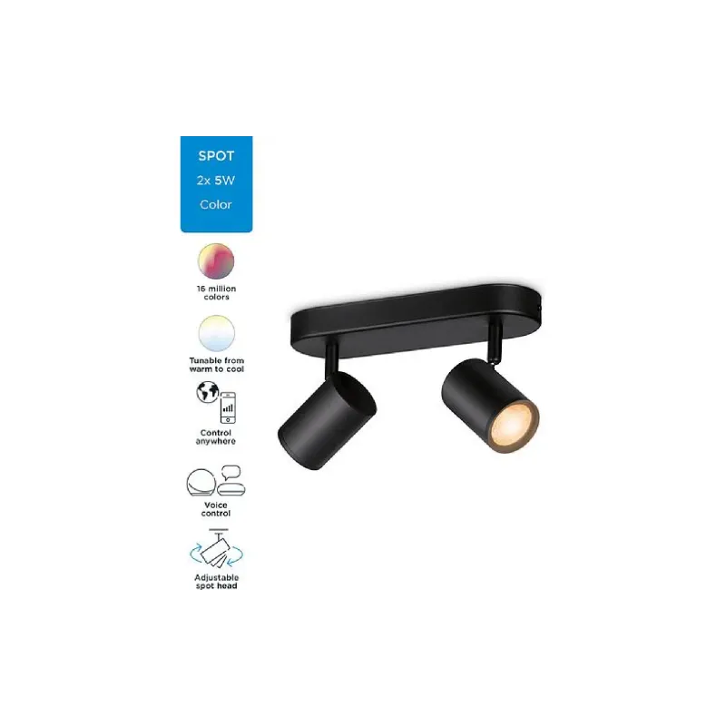 Lámpa WiZ, Black (929002659101)