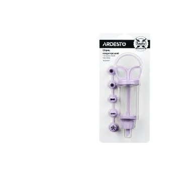 Cukrászati fecskendő Ardesto Tasty baking, Purple (AR2306LP)