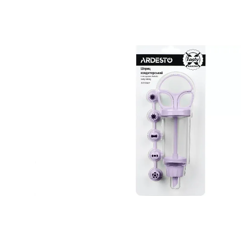 Seringa de confeitaria Ardesto Tasty baking, Purple (AR2306LP)
