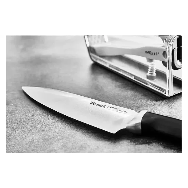 Kitchen knife Tefal Eversharp, Black (K2569004)