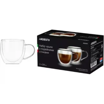 Φλιτζάνι Ardesto, Transparent (AR2625GH)