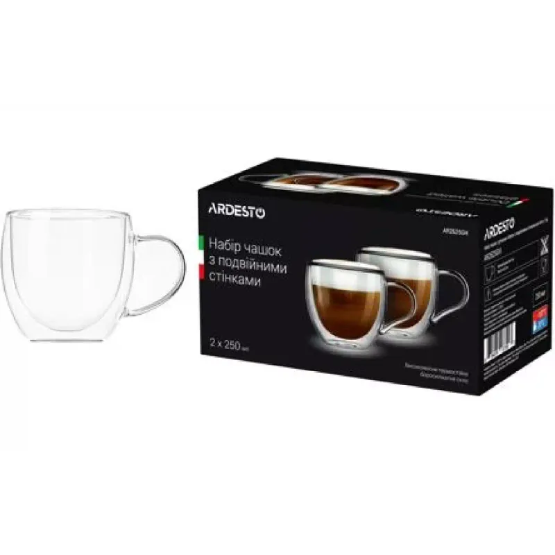 Taza Ardesto, Transparent (AR2625GH)