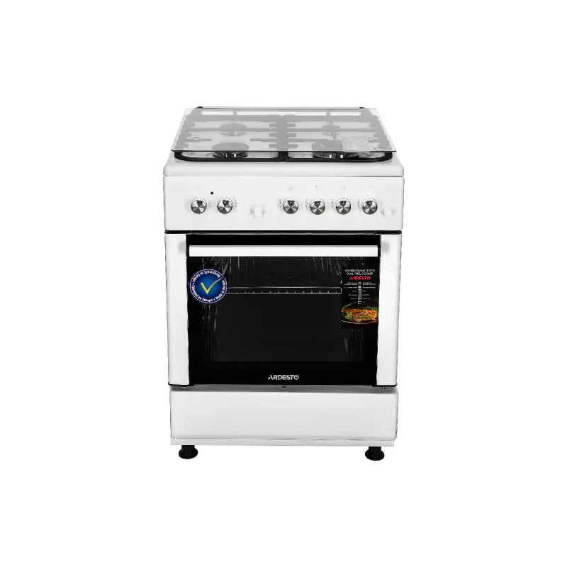 Комбинирана печка Ardesto, White (FSC-F6060PW)