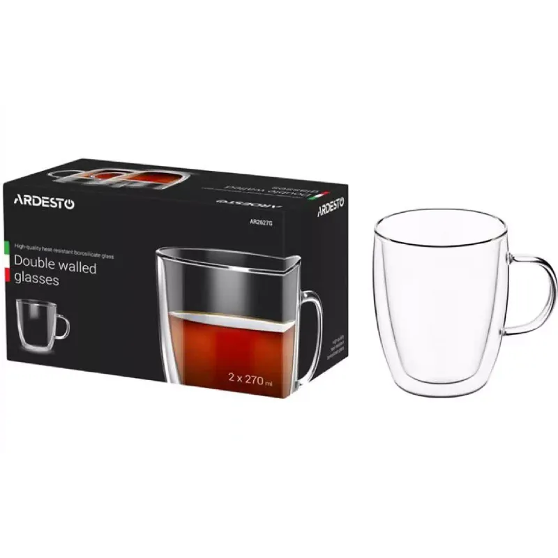 Cup Ardesto, Transparent (AR2627G)