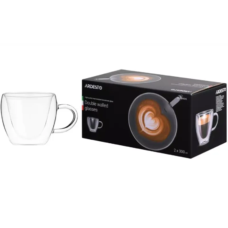 Taza Ardesto, Transparent (AR2630GHL)