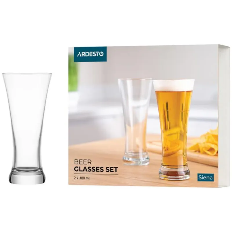 Bierglas Ardesto Siena, Transparent (AR2638BS)
