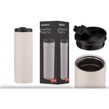 Θερμοκύπελλο Ardesto Bright City, Beige (AR2640BG)