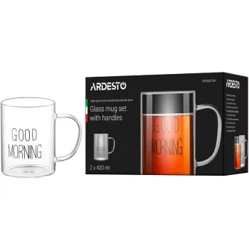 Φλιτζάνι Ardesto, Transparent (AR2642GM)