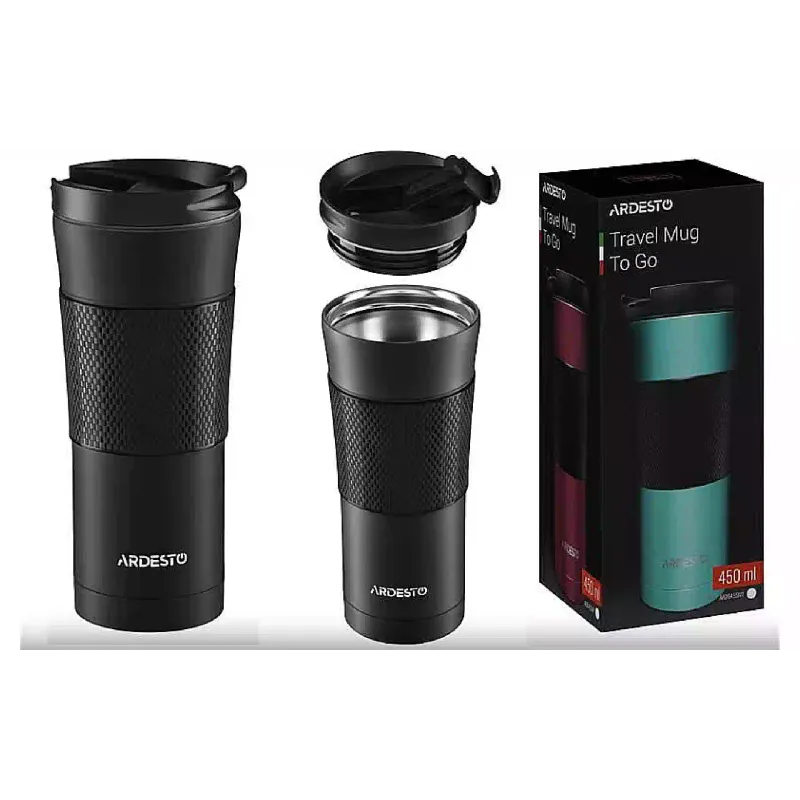 Taza térmica Ardesto To Go, Black (AR2645SMB)