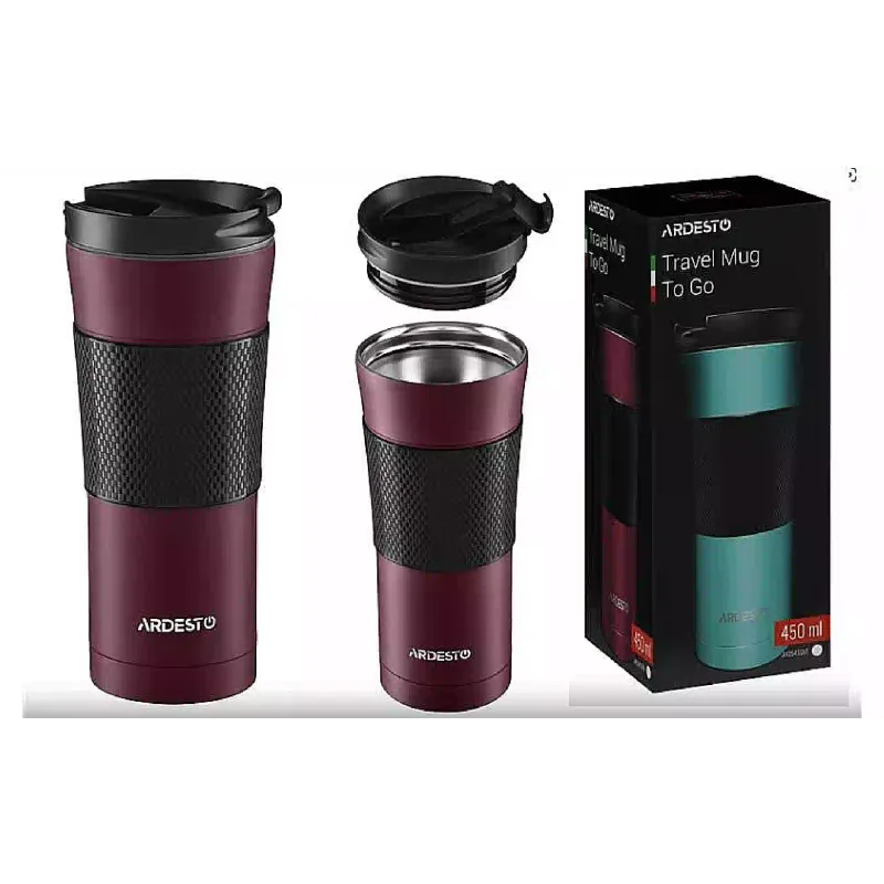 كوب حراري Ardesto To Go, Red (AR2645SMR)