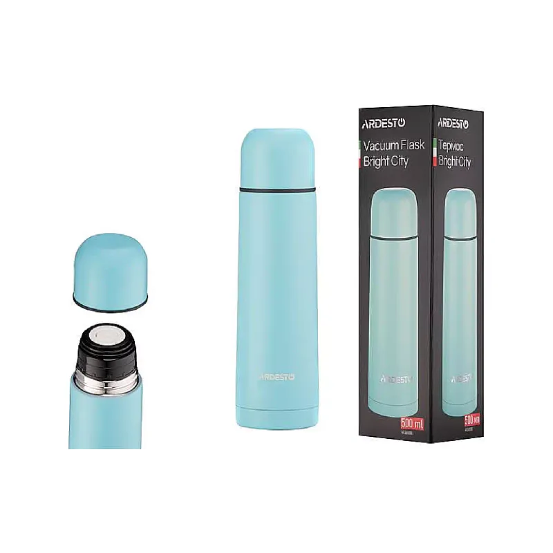 Термос Ardesto Bright City, Light Blue (AR2650BL)