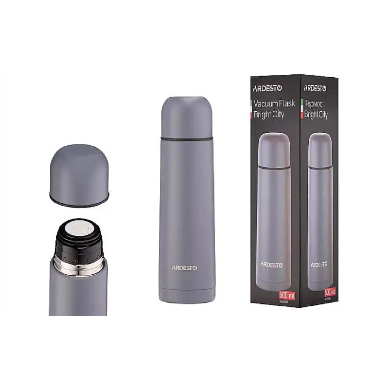 Термос Ardesto Bright City, Gray (AR2650GR)