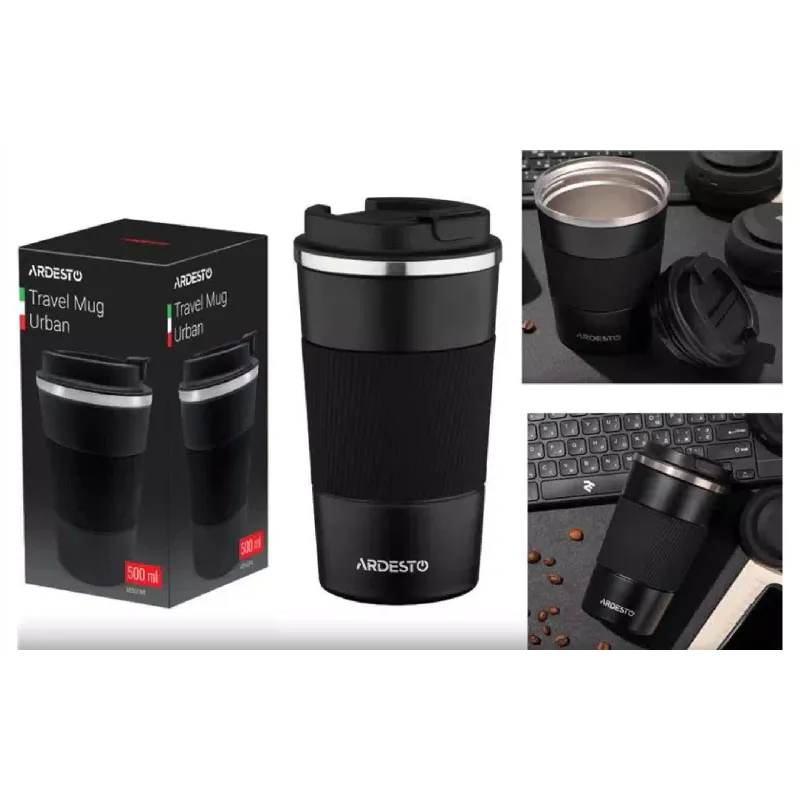 Θερμοκύπελλο Ardesto Urban, Black (AR2650TMB)