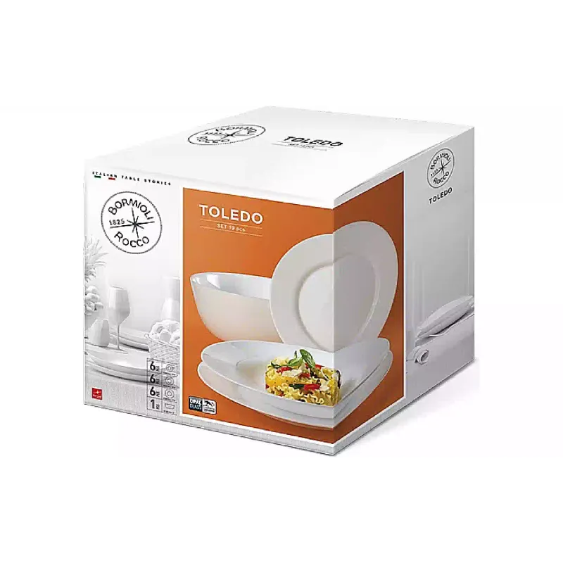 Storitev Bormioli Rocco, White (400875SAT021990)
