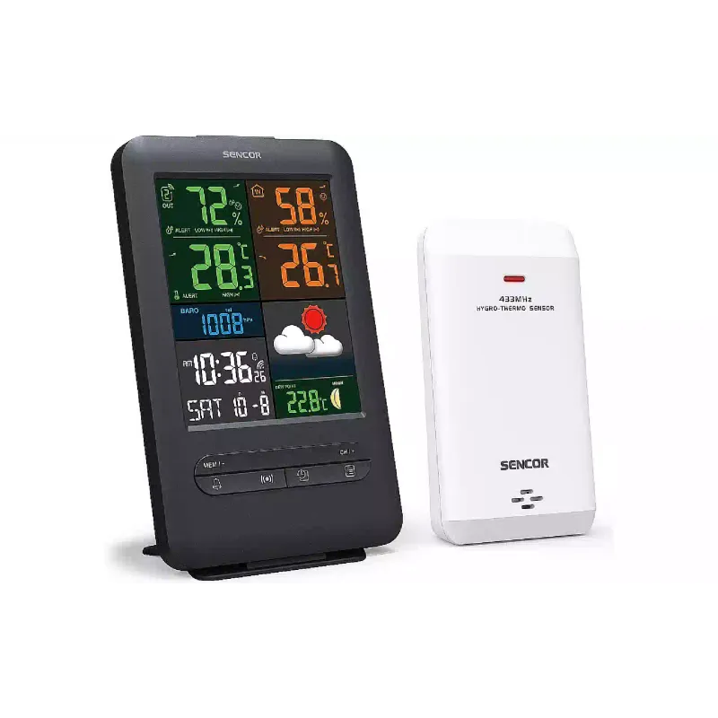 Estação meteorológica Sencor, Black (SWS7300)