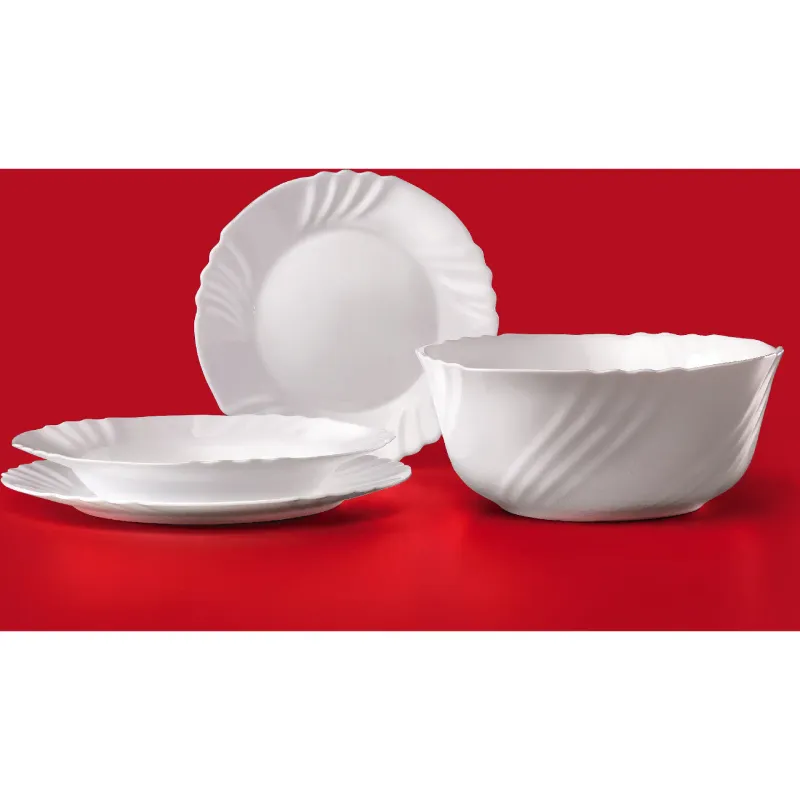 طبق العشاء Bormioli Rocco Ebro, White (402810FN9321990)