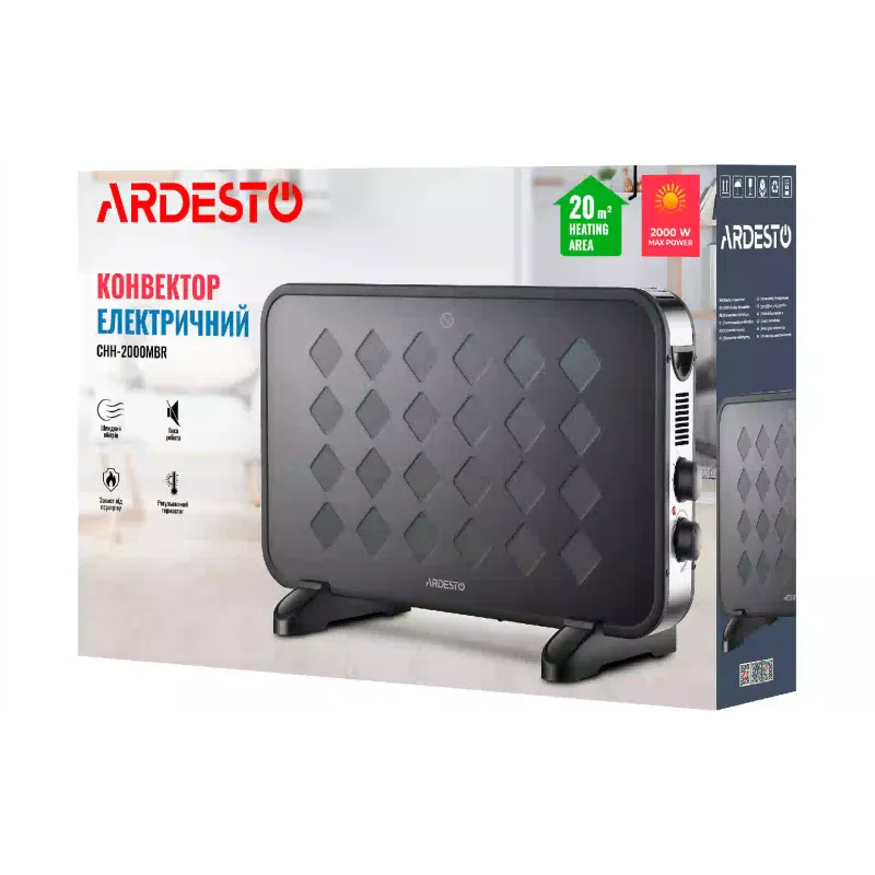 Θερμοπομπός Ardesto, Black (CHH-2000MBR)