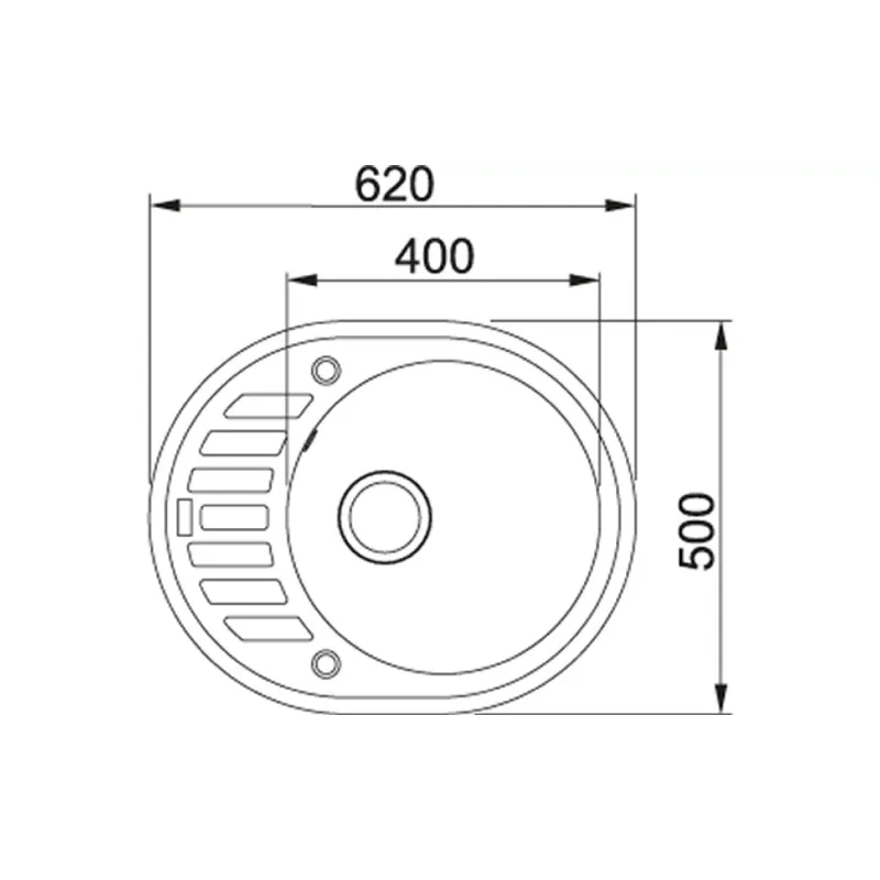 Νιπτήρας κουζίνας Franke ROG 611-62, Beige (114.0251.445)