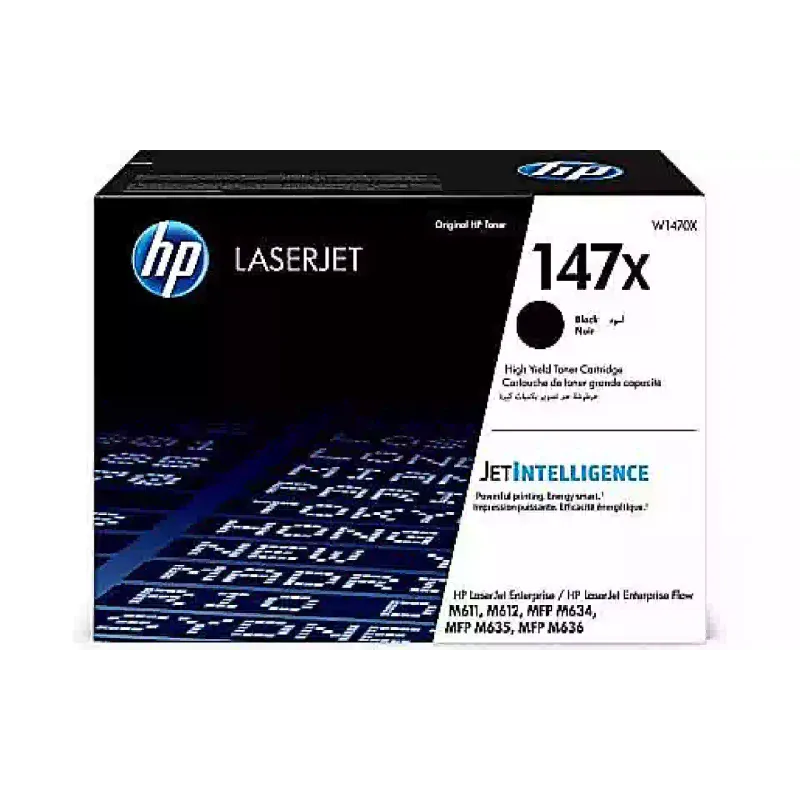 Cartucho HP 147X, Black (W1470X)