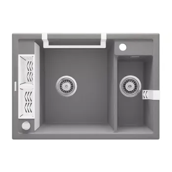 Küchenspülen-Zubehörset Deante Magnetic, White (ZZMKA11O)