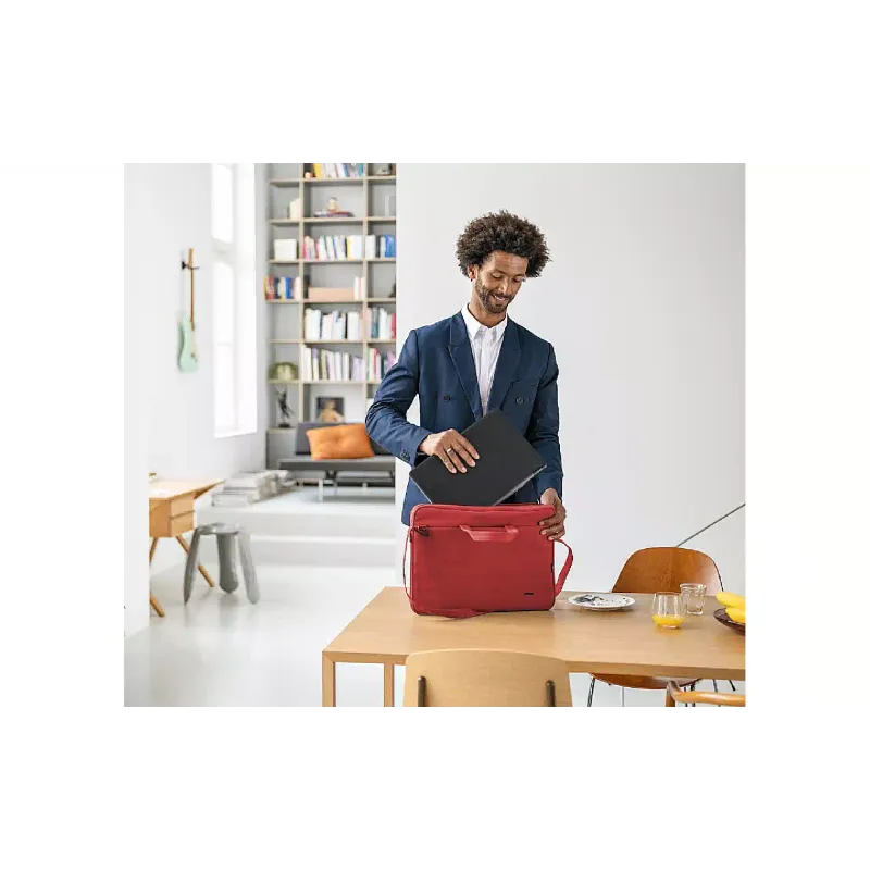 Laptop bag Trust Bologna Slim Laptop Bag, Red (24449)