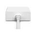 Polnilnik Belkin USB-C x2, White (WCH010VFWH)