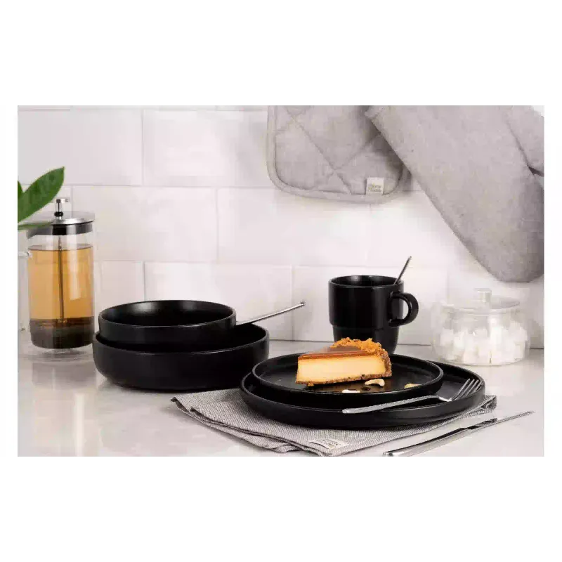طبق العشاء Ardesto Trento, Black (AR2926TB)