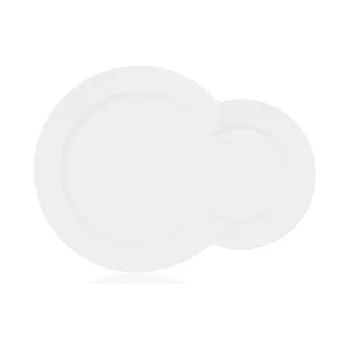 Блюдце Ardesto, White (AR3705)
