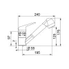 صنبور المطبخ Franke Pull Out (115.0347.111)